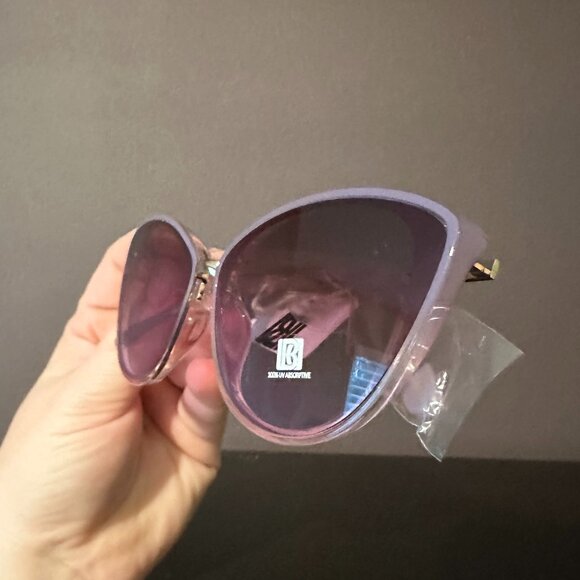 Laundry By Shelli Segal Metal Temple Cat Eye Sunglasses - Picture 6 of 12